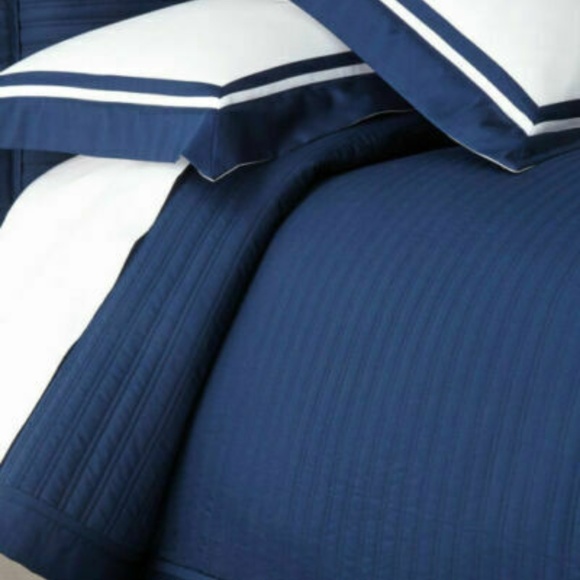Ralph Lauren Other - Reed Quilted Coverlet - FULL / QUEEN - Polo Navy Ralph Lauren Other - Reed Quilted Coverlet - FULL / QUEEN - Polo Navy